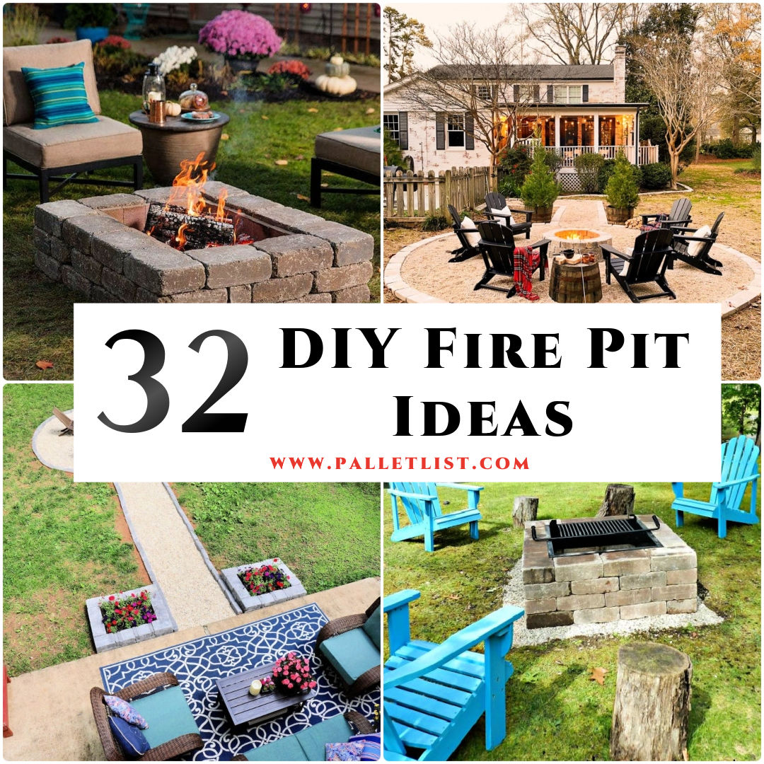 32 Homemade DIY Fire Pit Ideas - Backyard Fire Pit Ideas