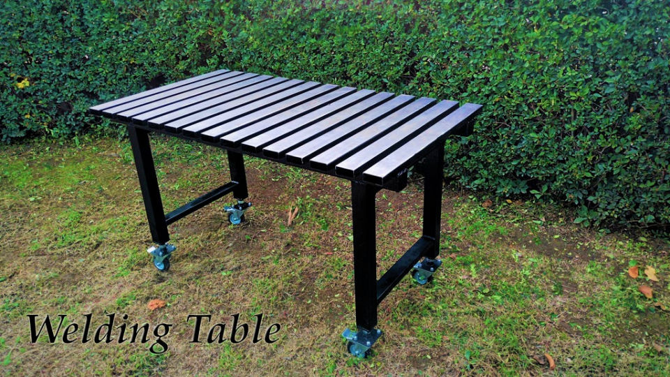 15 Homemade DIY Welding Table Plans Free - Pallet Ideas