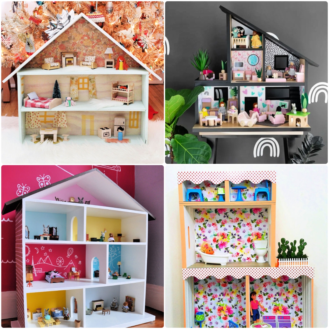 HOW TO MAKE PAPER DOLL & NEW DOLLHOUSE IN ALBUM DIY TUTORIAL CRAFTS FOR  KIDS 