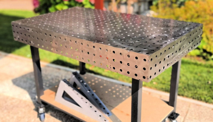 15 Homemade DIY Welding Table Plans Free - Pallet Ideas