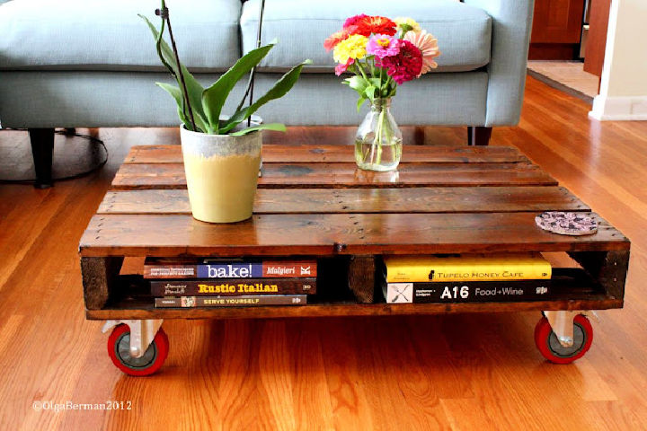 30 Free DIY Pallet Coffee Table Plans + PDF Instructions